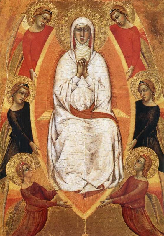 The Asuncion of Holy Mari Mary magdalene, unknow artist